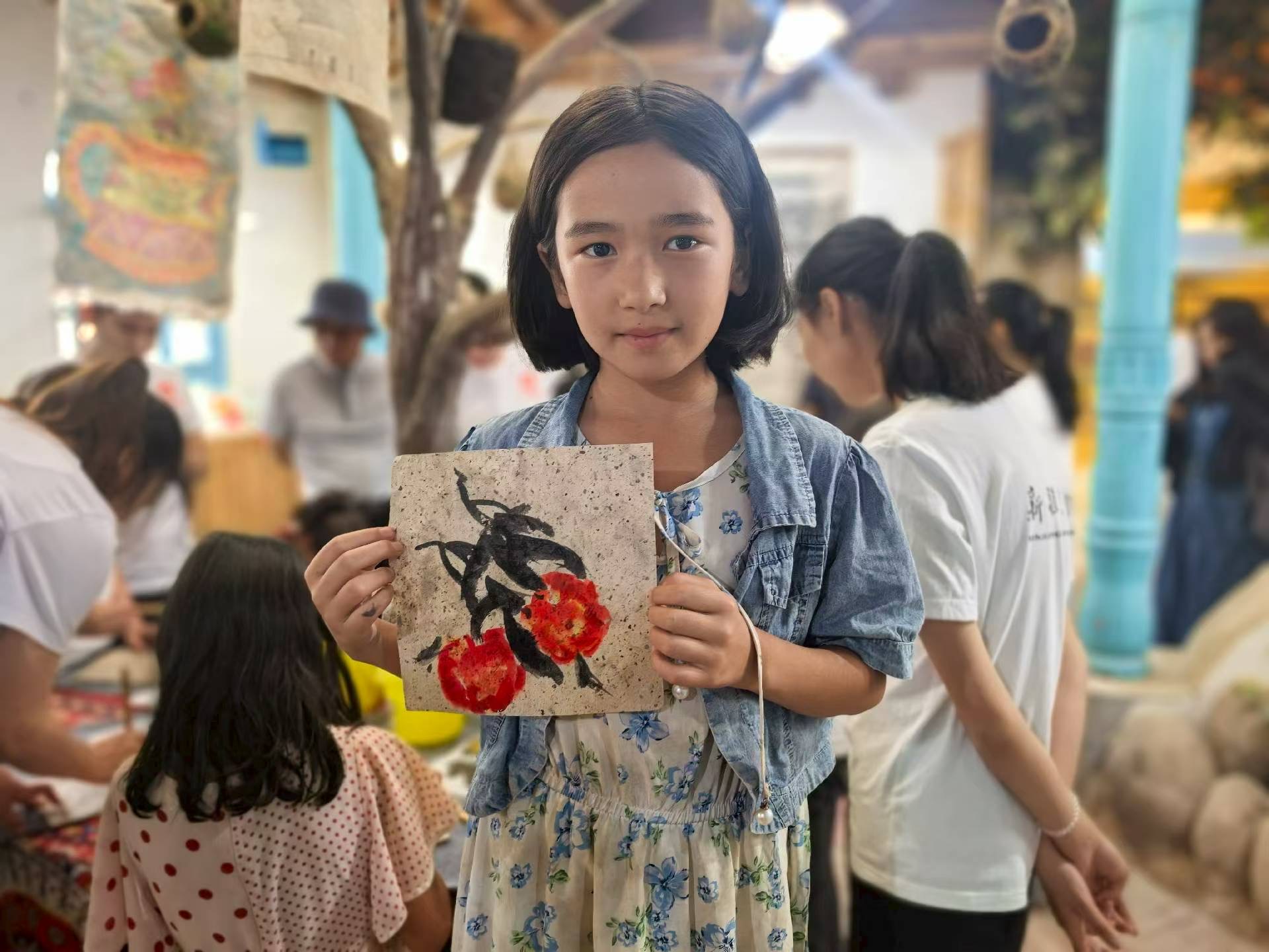 语润天山,艺传丝路 ——乡村美育推普先锋队普恰克其镇小学学生作品展示